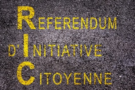 referendum d'initiative citoyenne