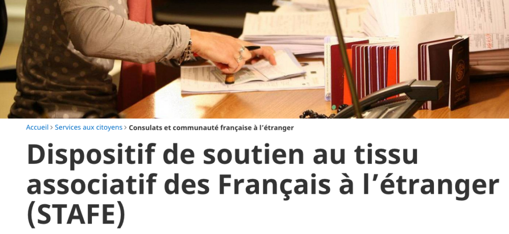 soutien au tissu associatif des français de l'étranger