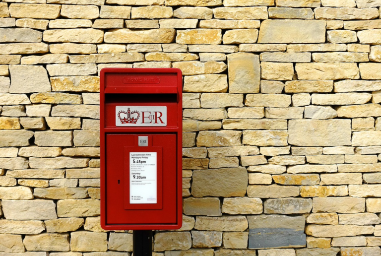 boite au lettre Anglaise